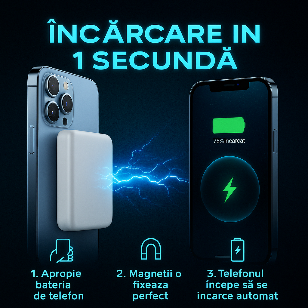 Baterie magnetica Magsafe