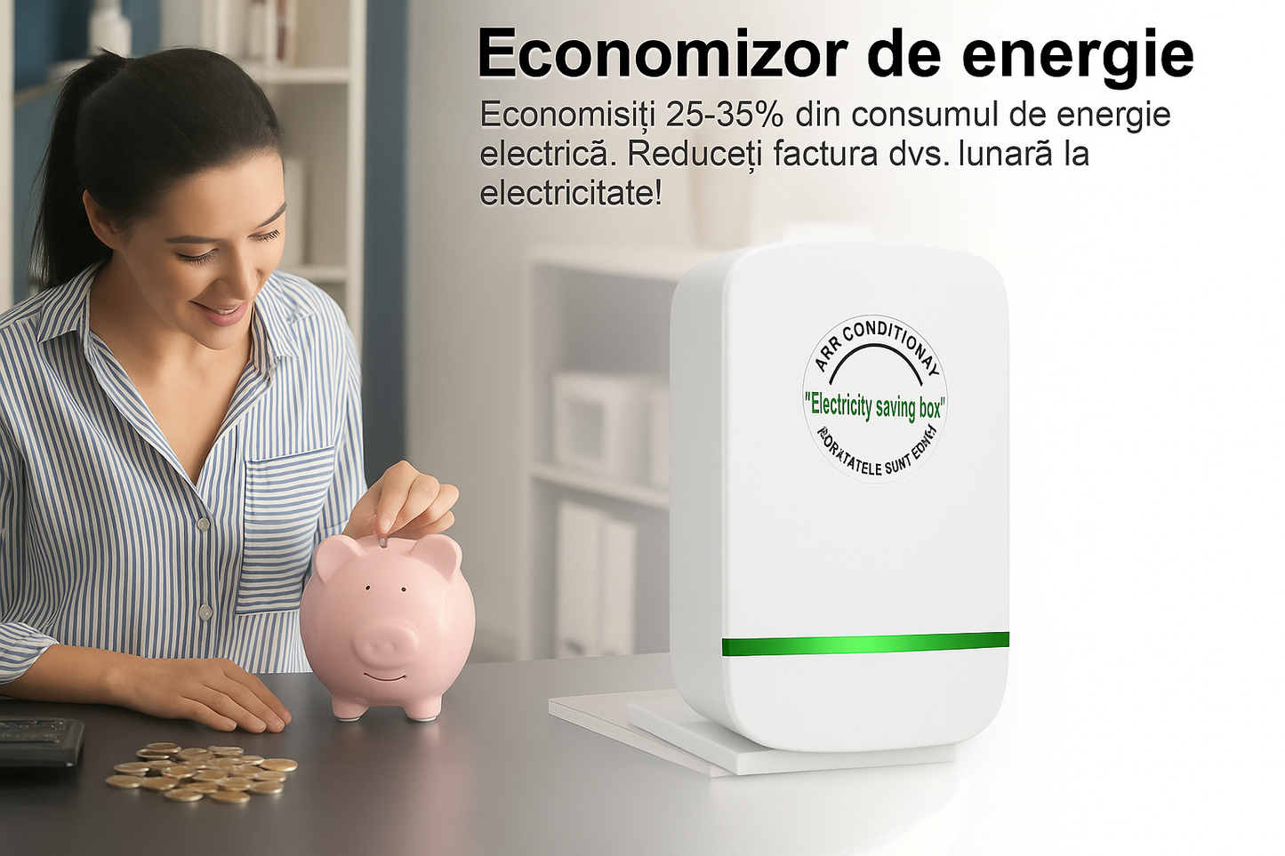Energi Smart – Dispozitiv Economisire Electricitate