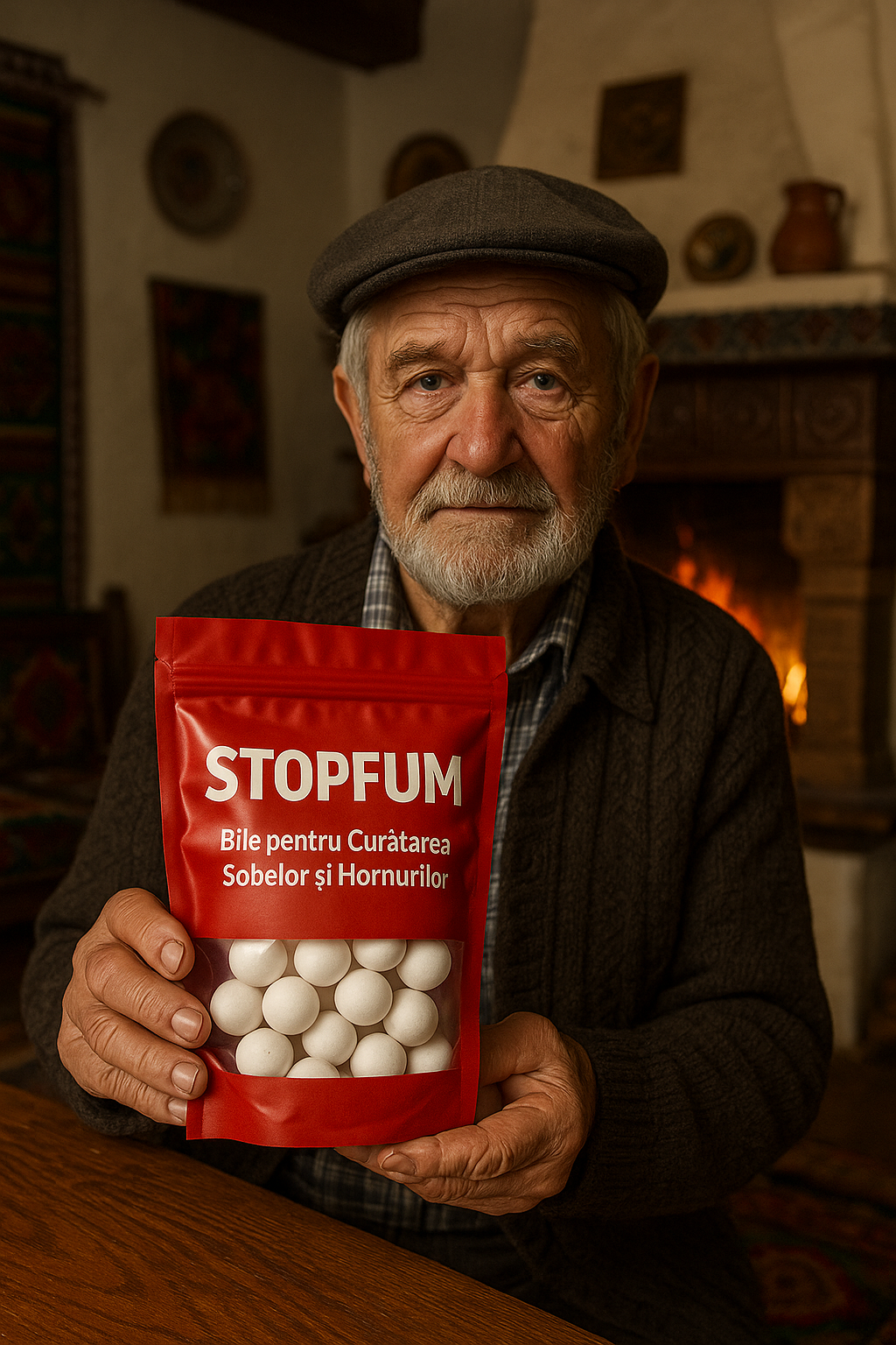 STOPFUM - Bile pentru Curățarea Sobelor și Hornurilor