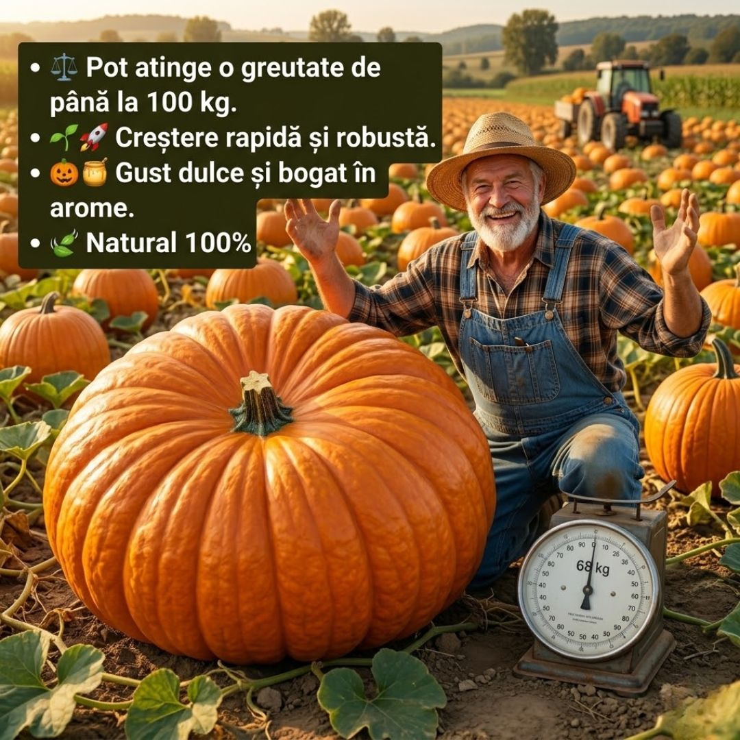 Pumpking Royal-Seminte dovleac Gigant