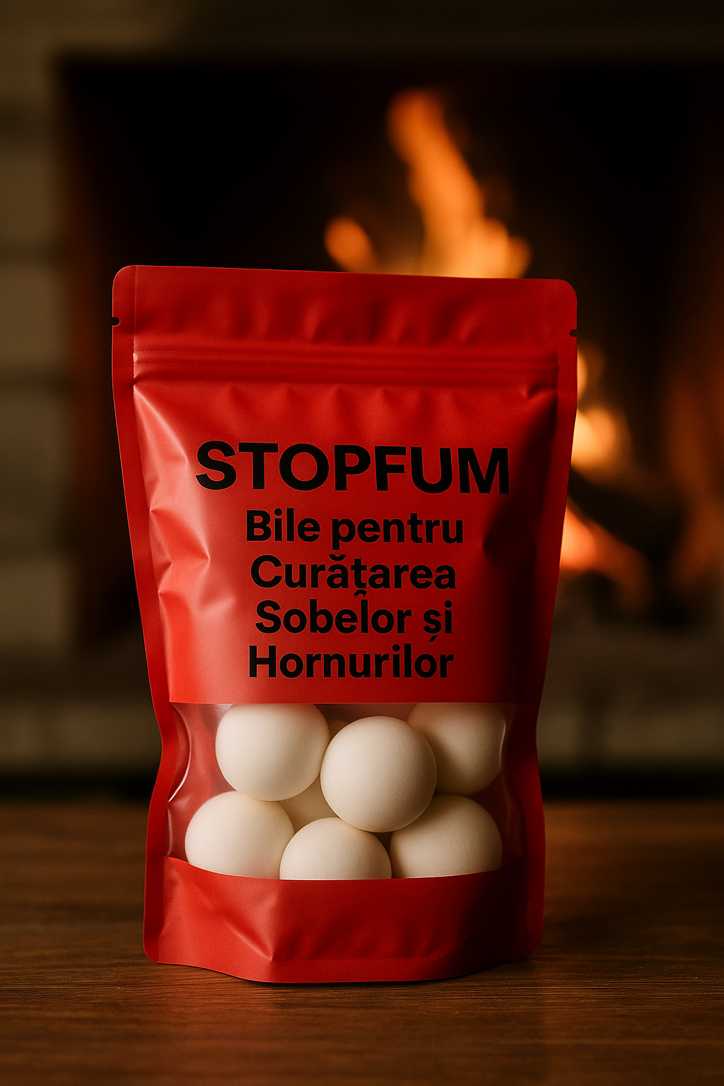 STOPFUM - Bile pentru Curățarea Sobelor și Hornurilor